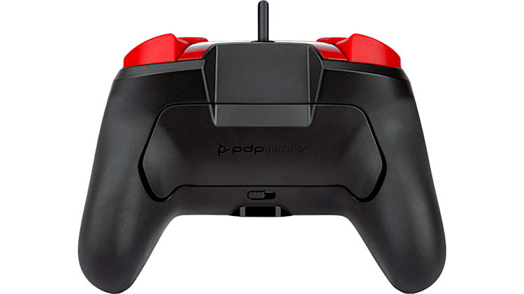 Faceoff Deluxe+ Audio Wired Controller: Power Pose Mario